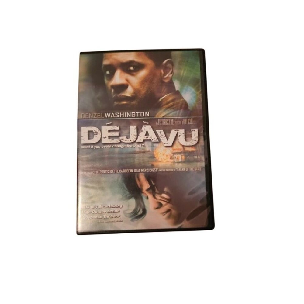 Deja Vu DVD Starring Denzel Washington High-Octane Action Thriller Bonus Feature